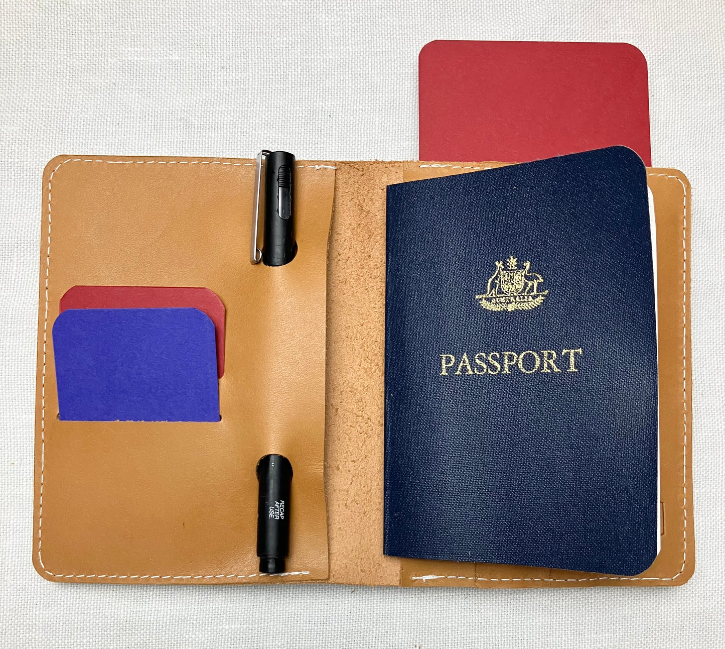 Passport wallet - interior